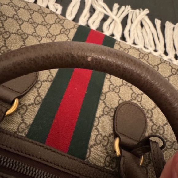 GUCCI SAVOY LARGE DUFFLE BAG - Picture 3 of 6